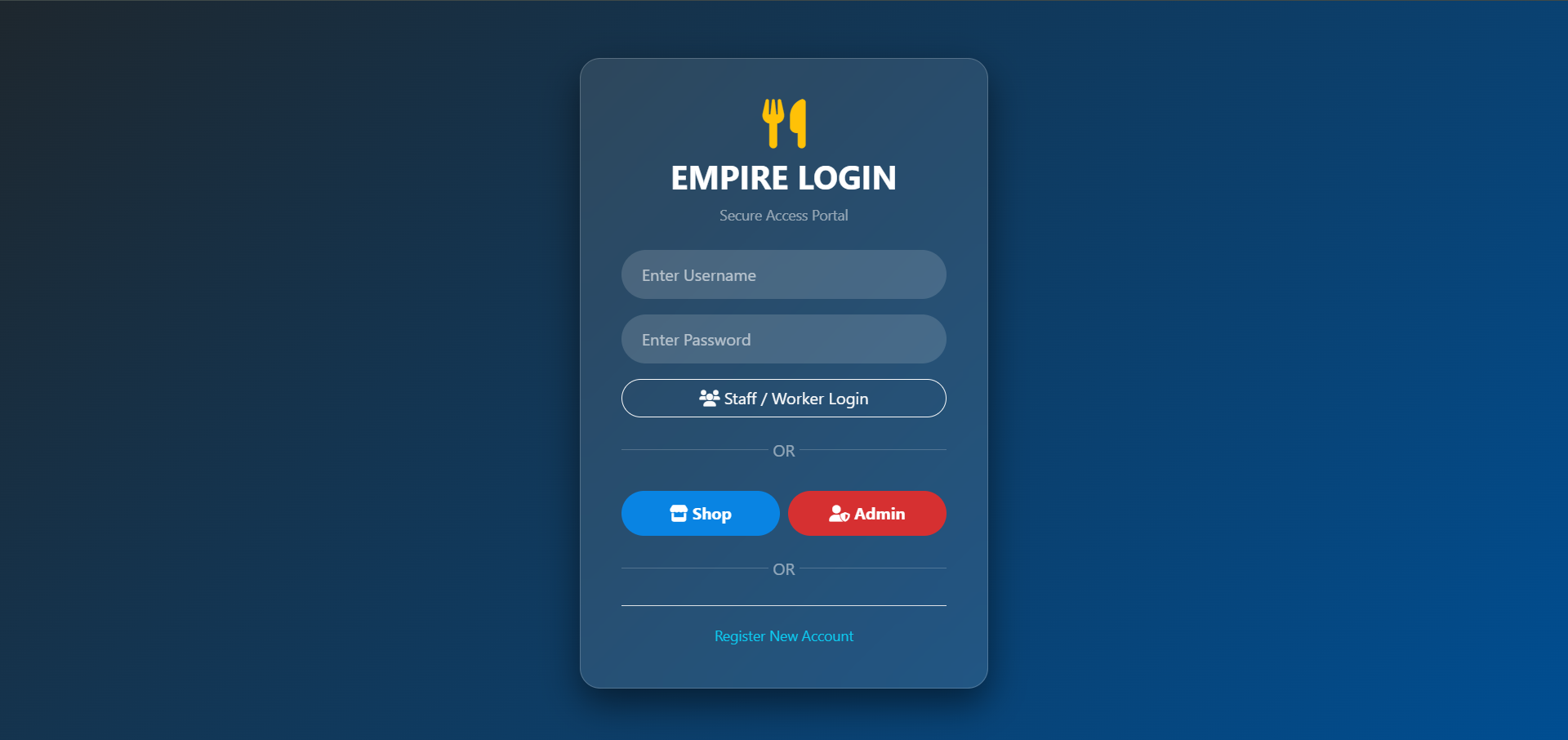 Restaurant Management System
